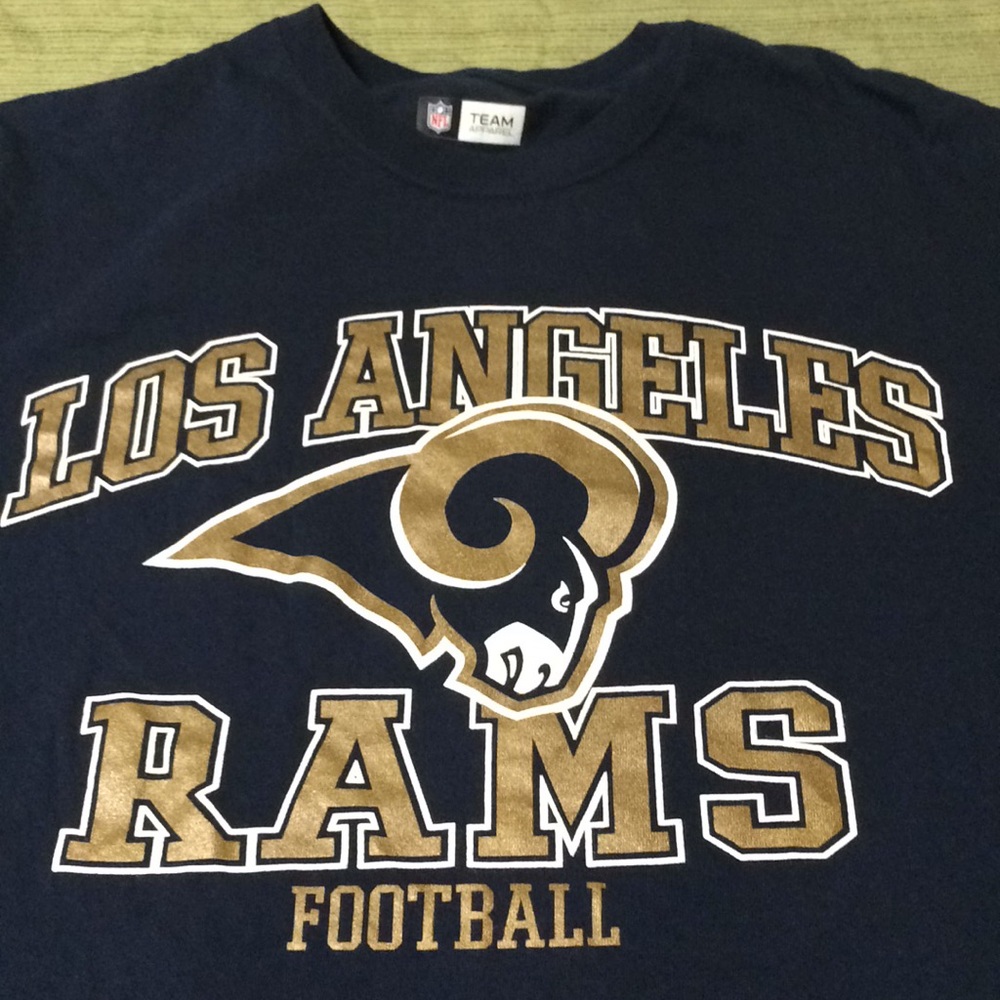 NFL LOS ANGELES RAMS FOOTBALL TEAM TOP EXCELLENT